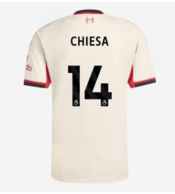 Liverpool Federico Chiesa #14 Seconda Maglia 2025-26 Manica Corta